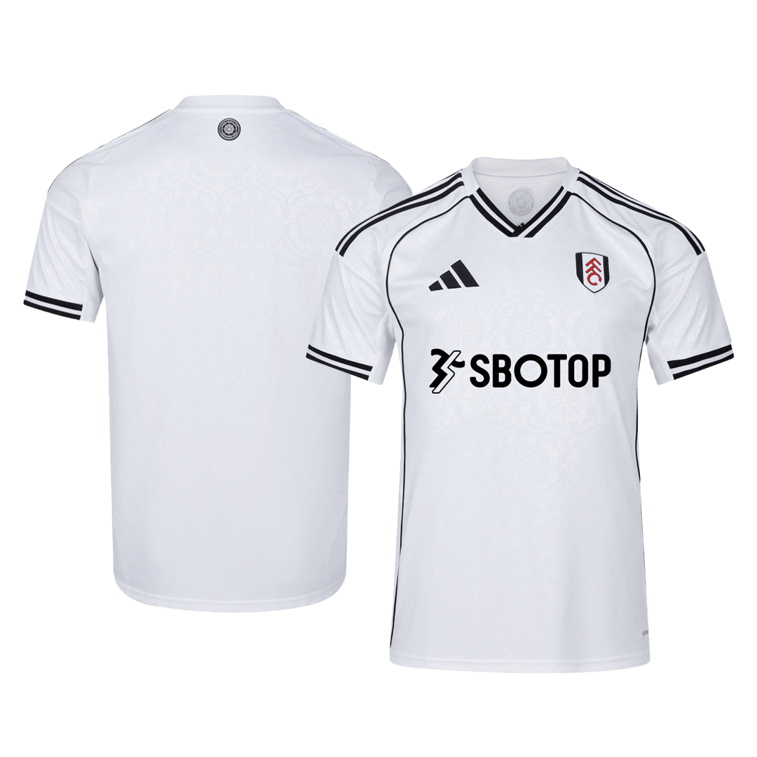 Fulham Casa Camisa 2025/26- Branco