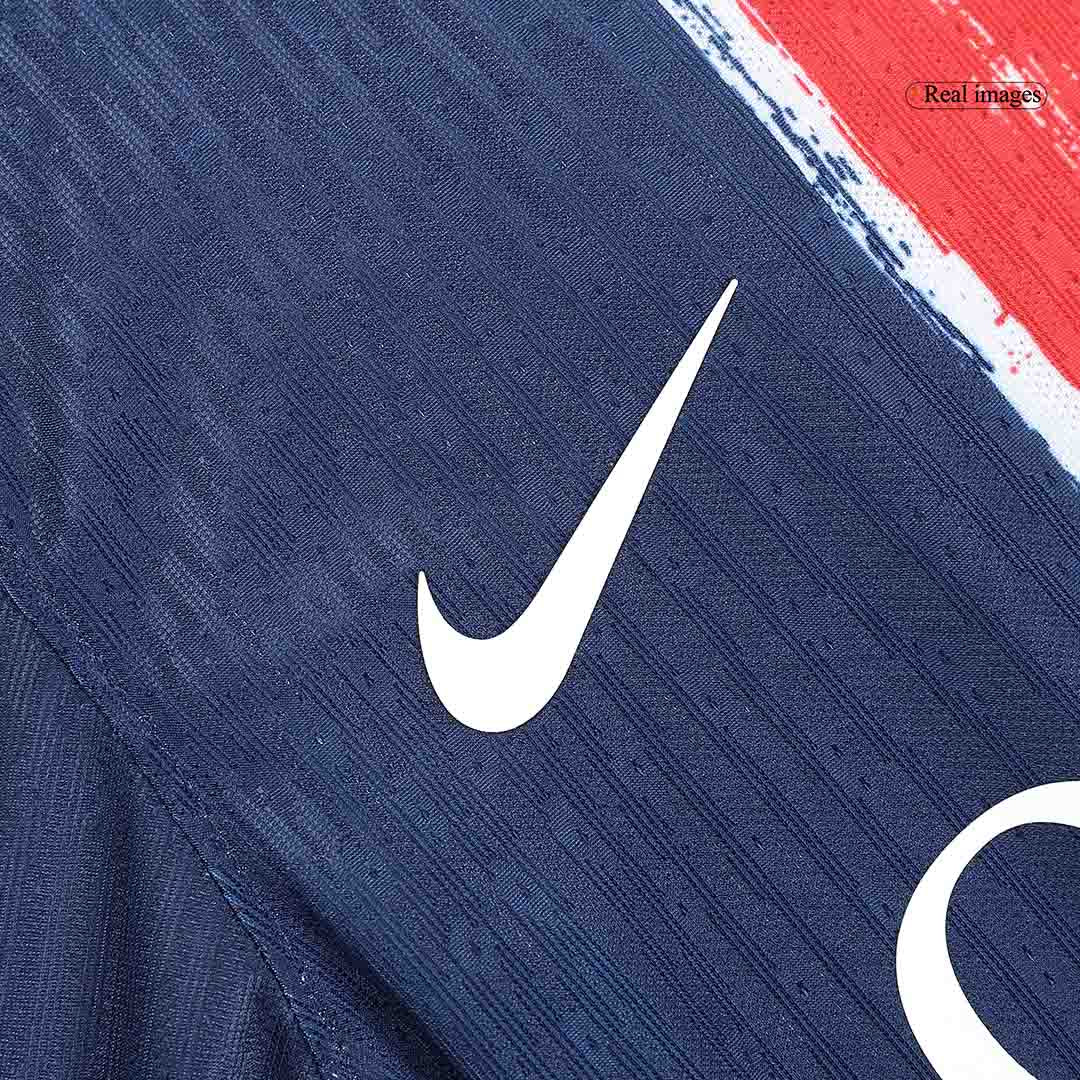 Autêntico BARCOLA #29 PSG Casa UCL Futebol Camisas 2024/25 Marinha - UCL