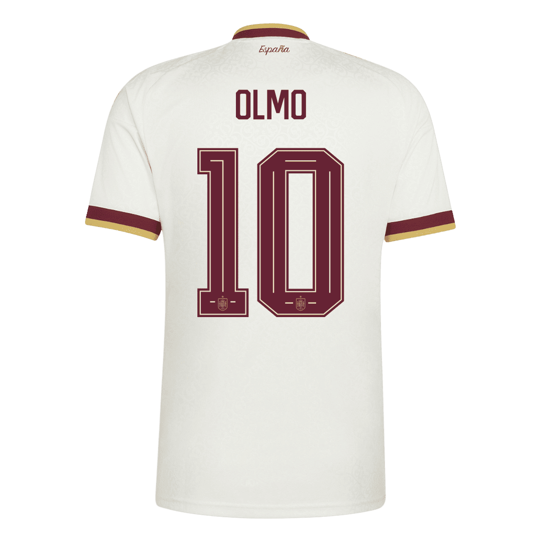 OLMO #10 Spain Fora Copa do Mundo Camisa 2026 Branco