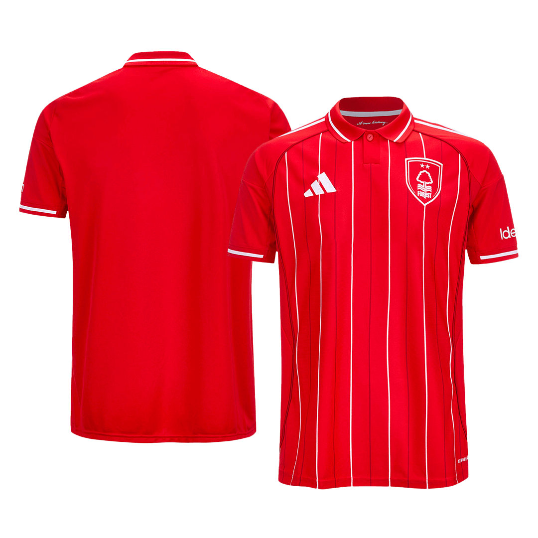 Nottingham Forest Casa Camisa 2025/26-Vermelho