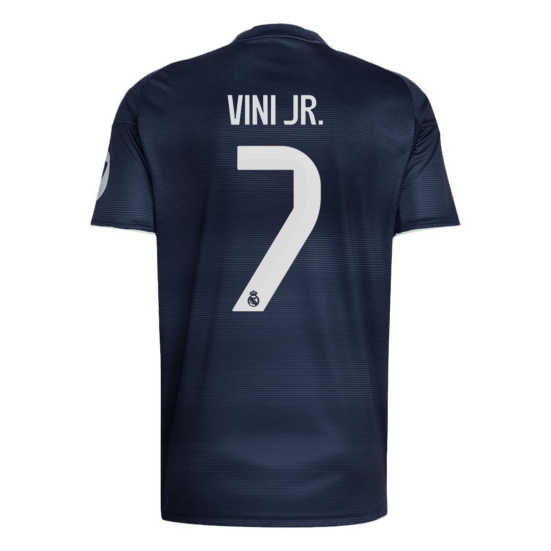 VINI JR. #7 Real Madrid Fora Camisa 2025/26- Marinha