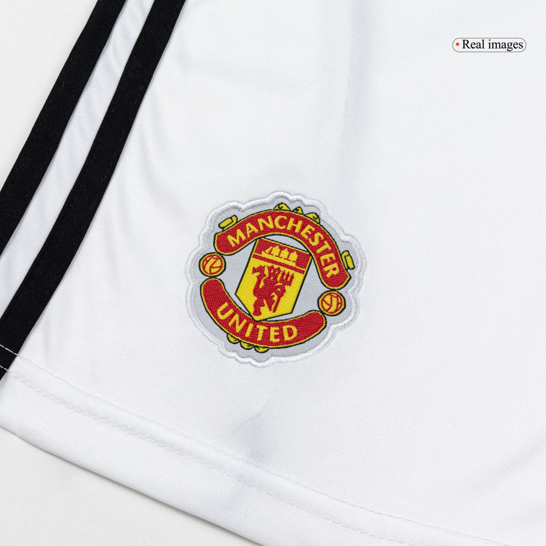 Manchester United Casa Camisa Conjunto (Camisa + Calções + Meias) 2025/26 Vermelho