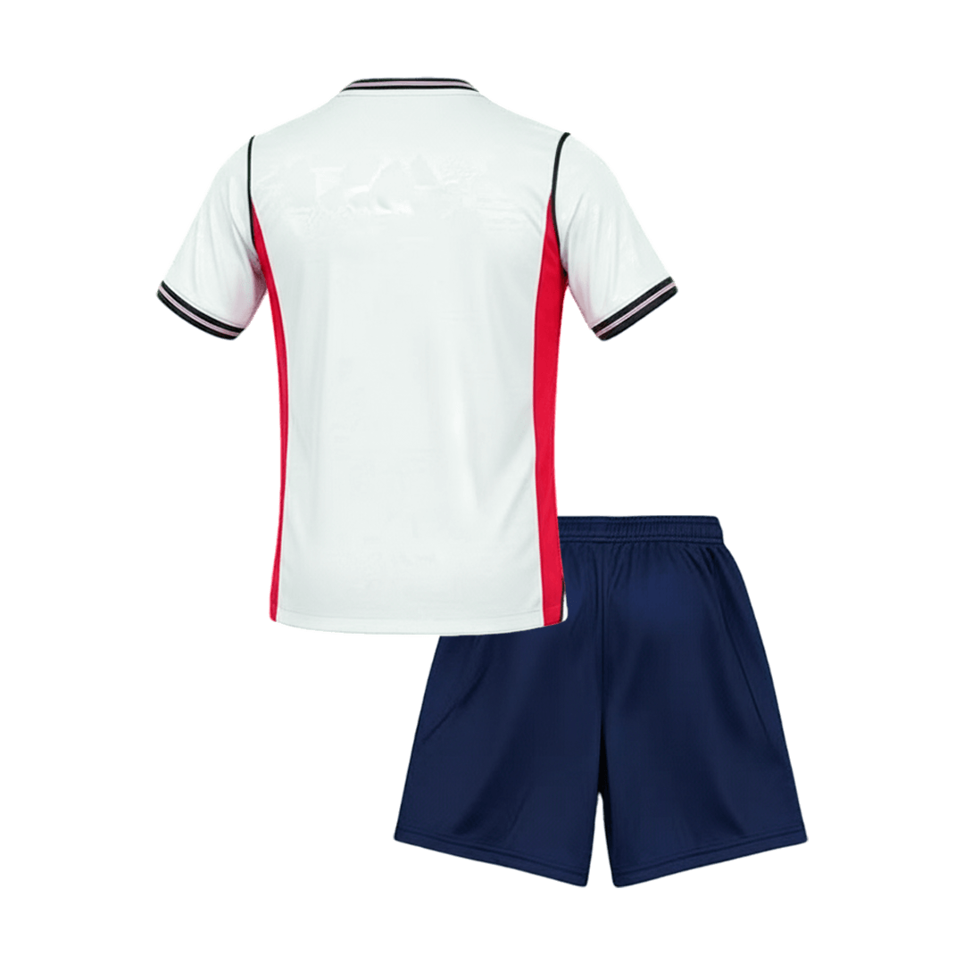 England Infantil
Casa World Cup Futebol Camisa Conjunto (Camisa+Shorts) 2026 Branco