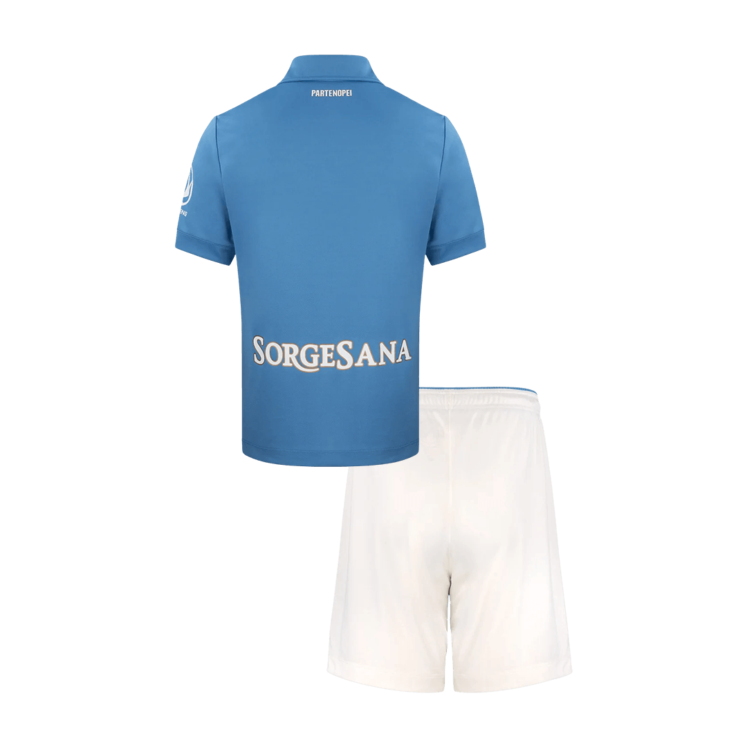 Napoli Infantil
Casa Futebol Camisa 2026/27 Azul