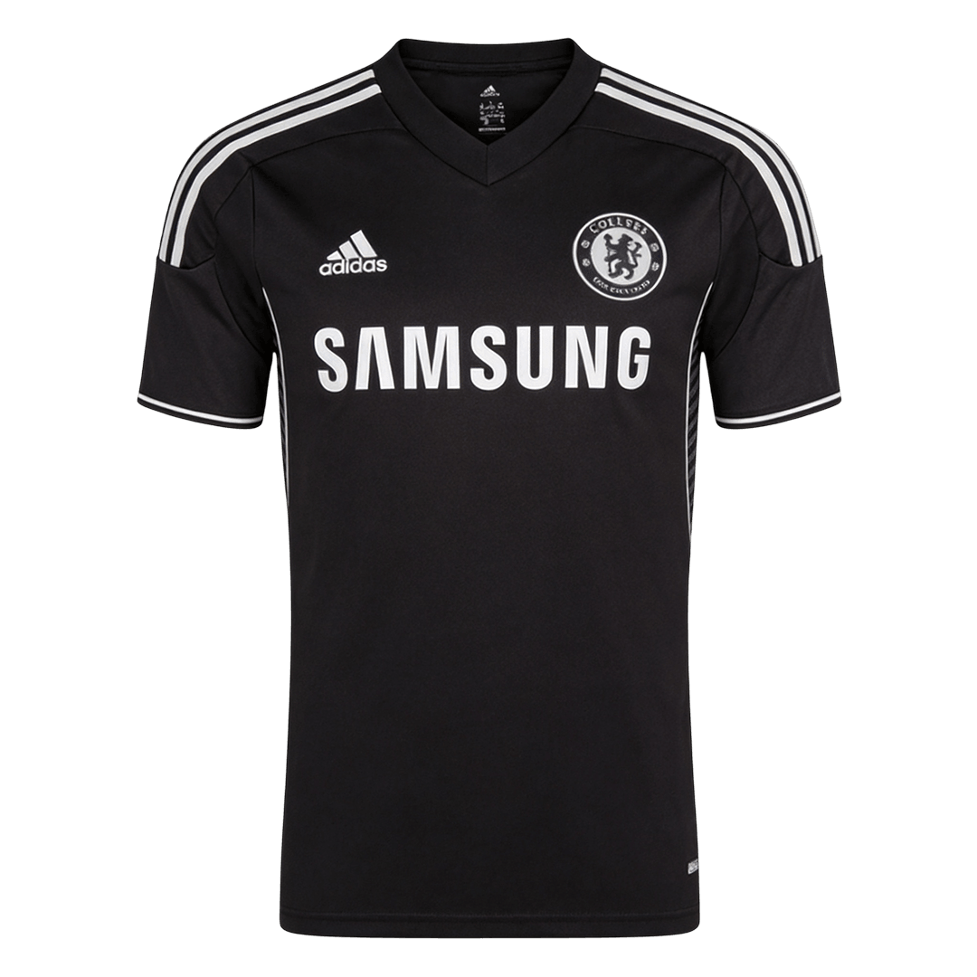 Retrô Chelsea Terceira Camisa 2013/14 Preto