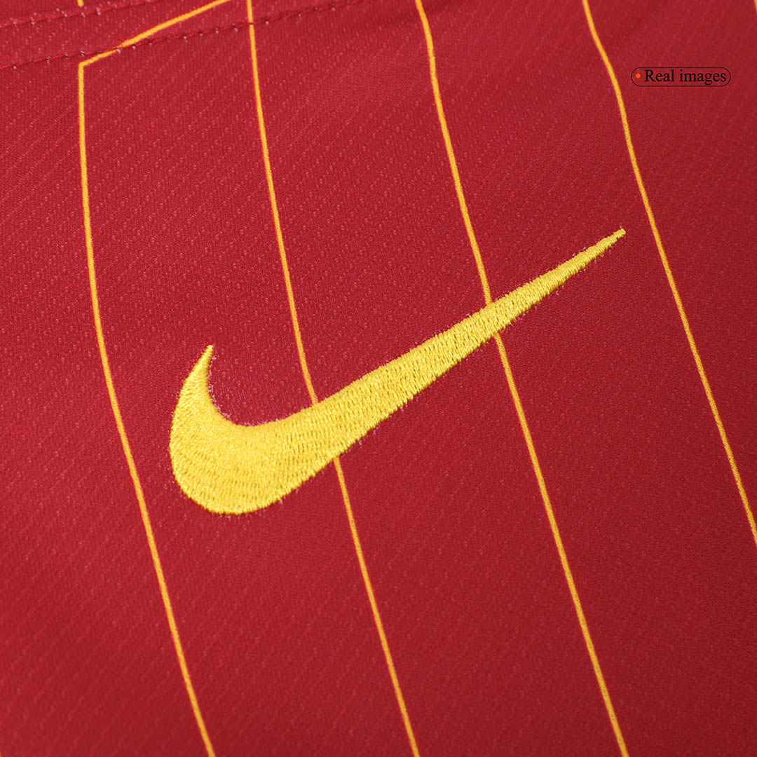 Camisola de futebol para homem Liverpool Casa Champions 24/25