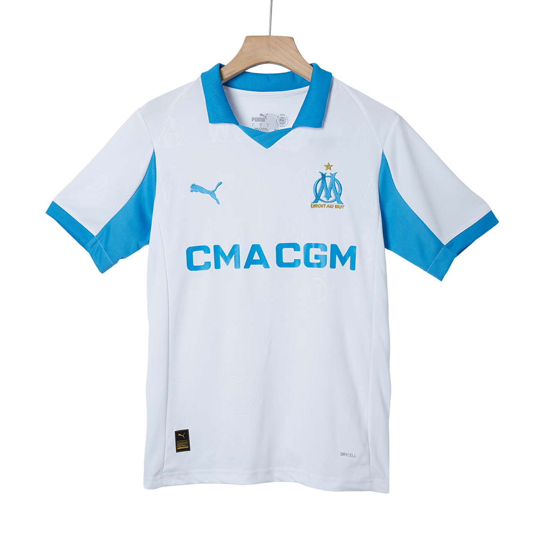 RABIOT #25 Marseille Casa Camisa 2025/26 Branco