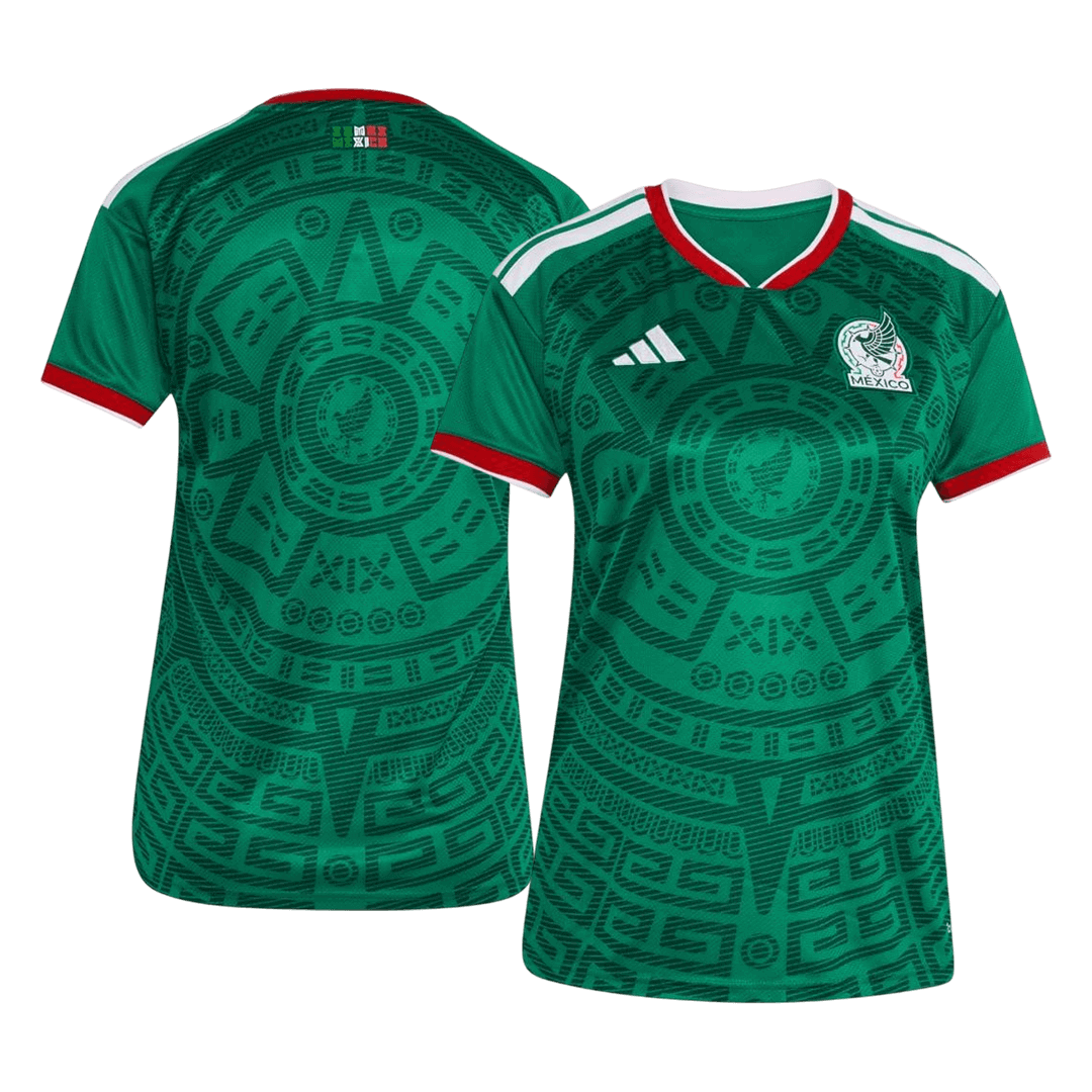 Mulheres Mexico Principal Camisa World Cup 2026 Verde