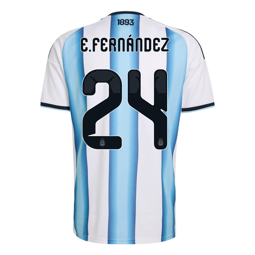 【Super Qualidade】 E. FERNÁNDEZ #24 Argentina
Casa Futebol Camisa 2026