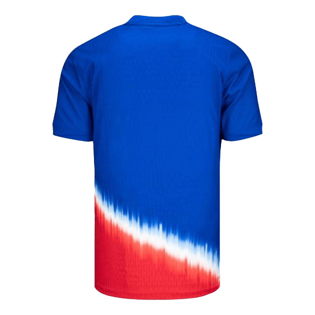 Camiseta de fútbol auténtica de visitante de EE. UU. 2024