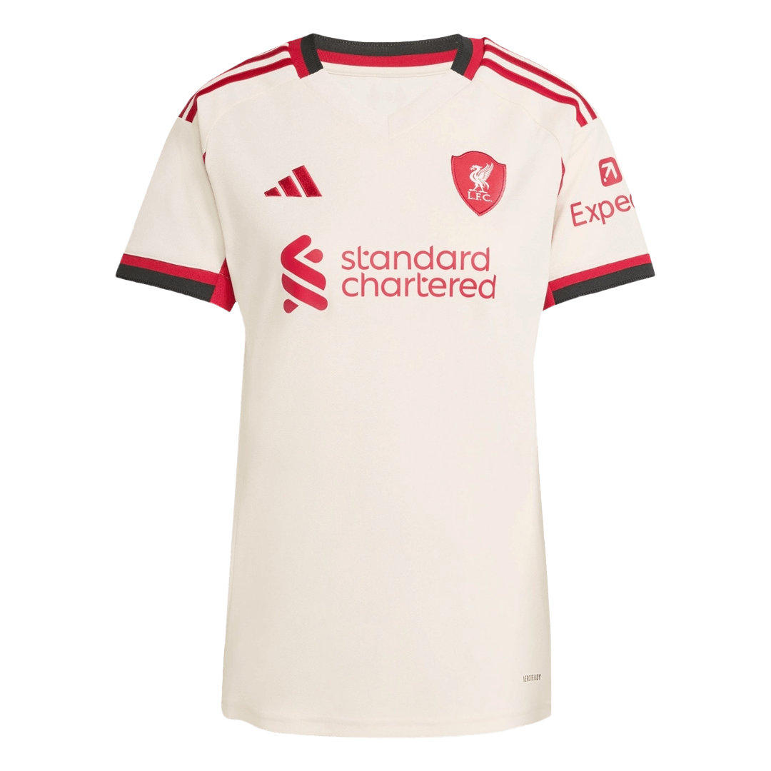 Mulheres Liverpool Camisa 2025/26- Branco