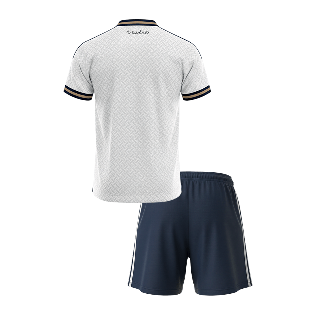 Italy Infantil
Fora World Cup Futebol Camisa Conjunto (Camisa+Shorts) 2026 Branco