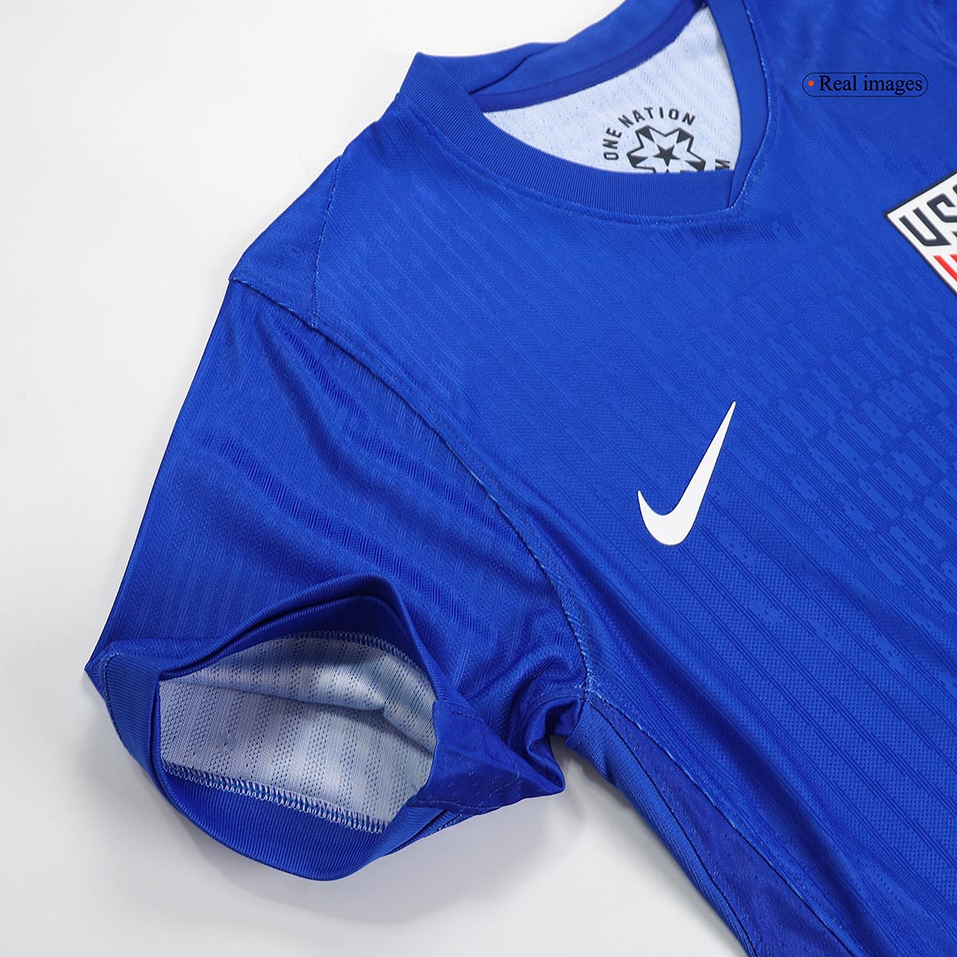 Camiseta de fútbol auténtica de visitante de EE. UU. 2024