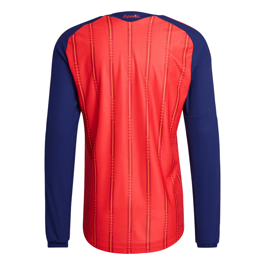 Spain Casa Manga comprida Camisa 2026 Vermelho