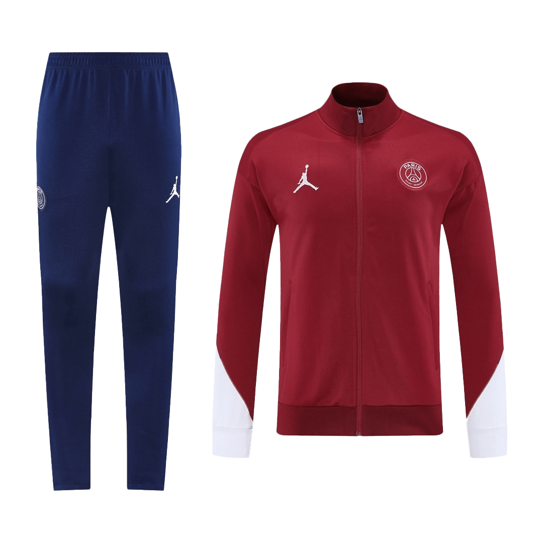 PSG Treino Jaqueta Conjunto (Jaqueta + Calças) 2025/26 Vermelho