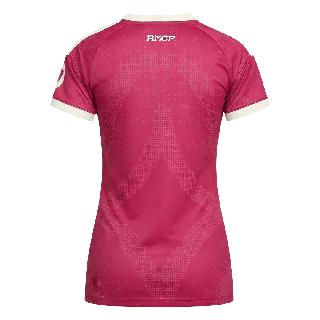 Mulheres Real Madrid Terceira Camisa 2026/27 Rosa