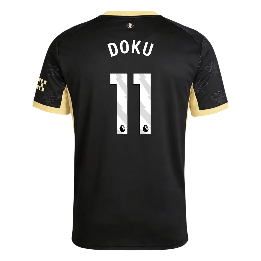 DOKU #11 Manchester City Fora Camisa 2026/27 Preto