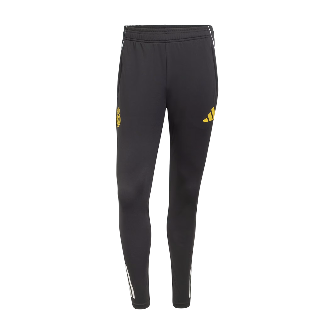 Real Madrid Zíper Moletom Conjunto (Top+Calças) 2025/26 Branco