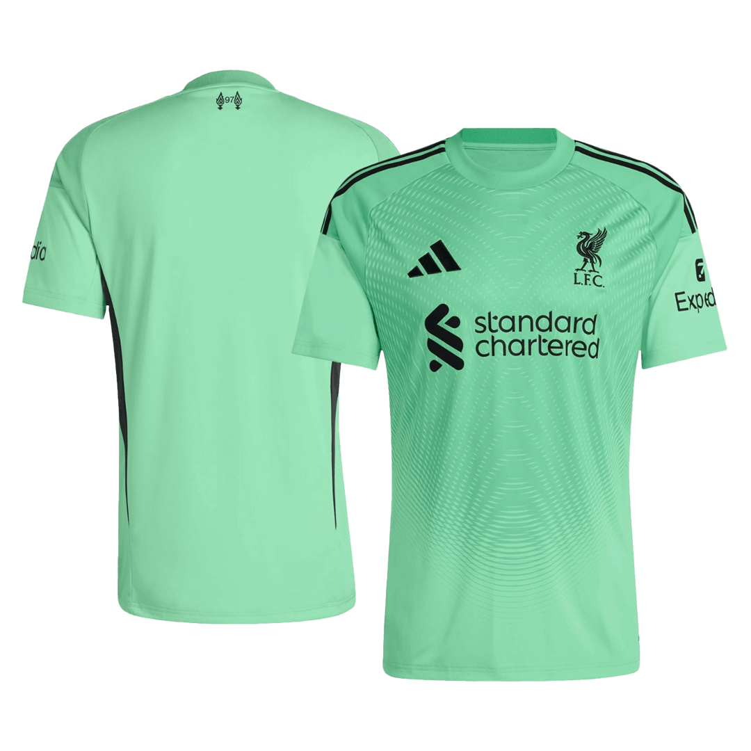 Liverpool Goleiro Camisa 2025/26 Verde