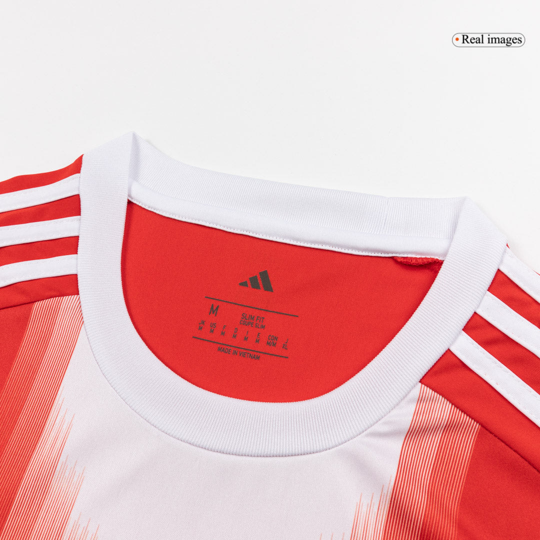【Super Qualidade】 Bayern Munich
Casa Futebol Camisa 2025/26 Vermelho