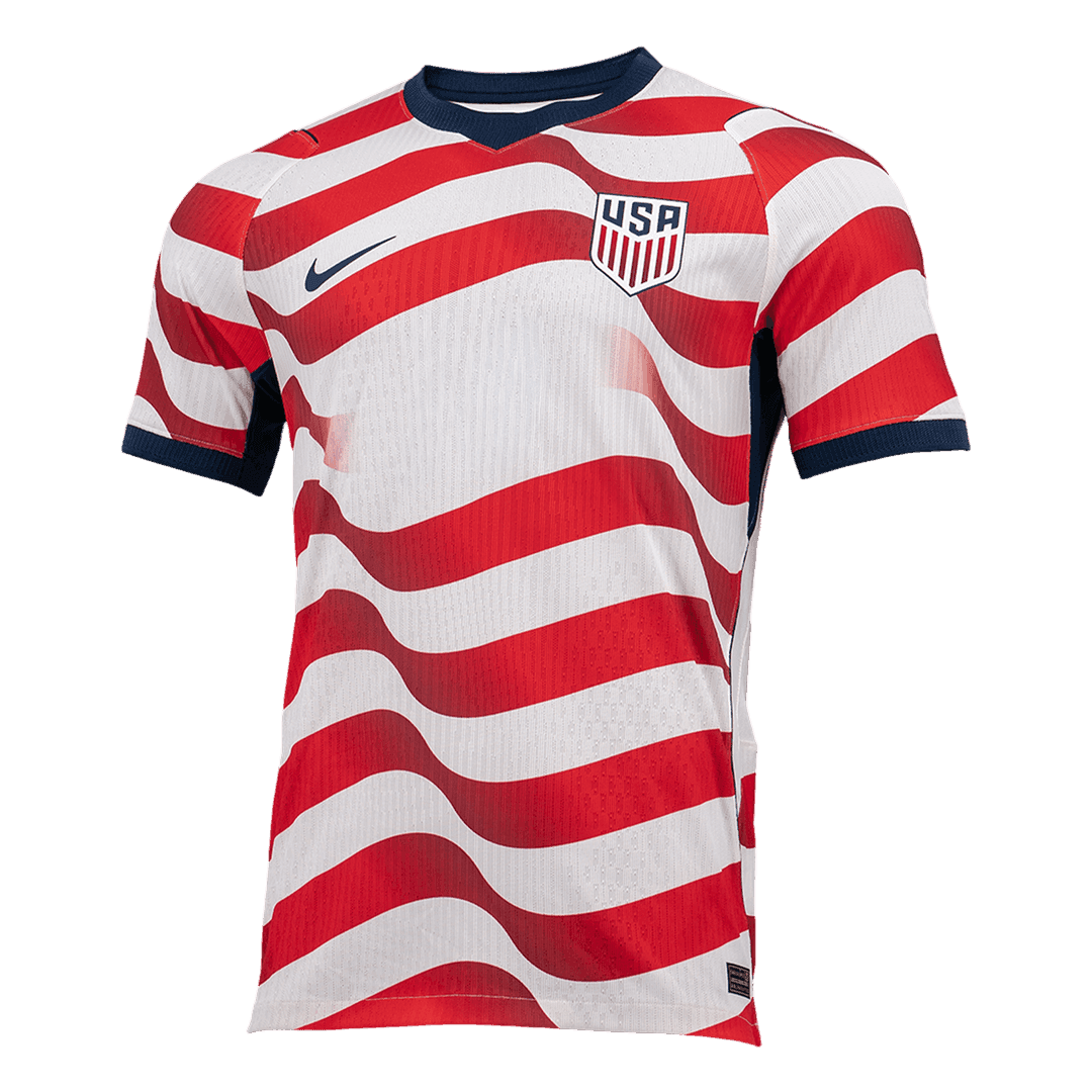 Versão do Jogador EUA Casa Copa do Mundo Futebol Camisas 2026