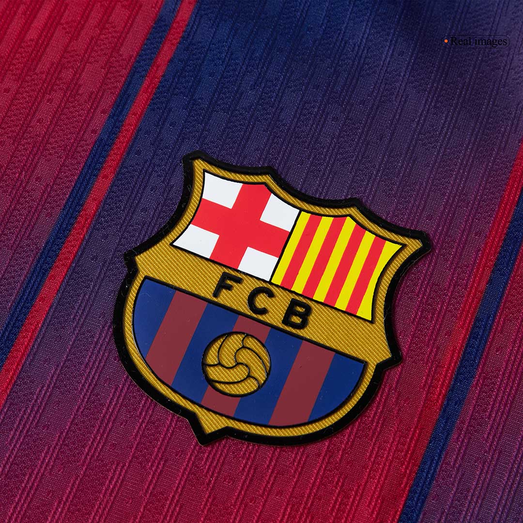 Autêntico LAMINE YAMAL #10 Barcelona Casa UCL Futebol Camisas 2025/26