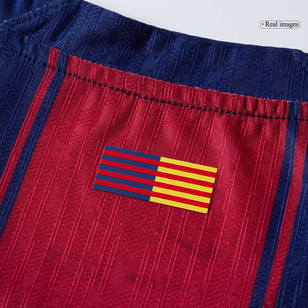 Autêntico LAMINE YAMAL #10 Barcelona Casa UCL Futebol Camisas 2025/26