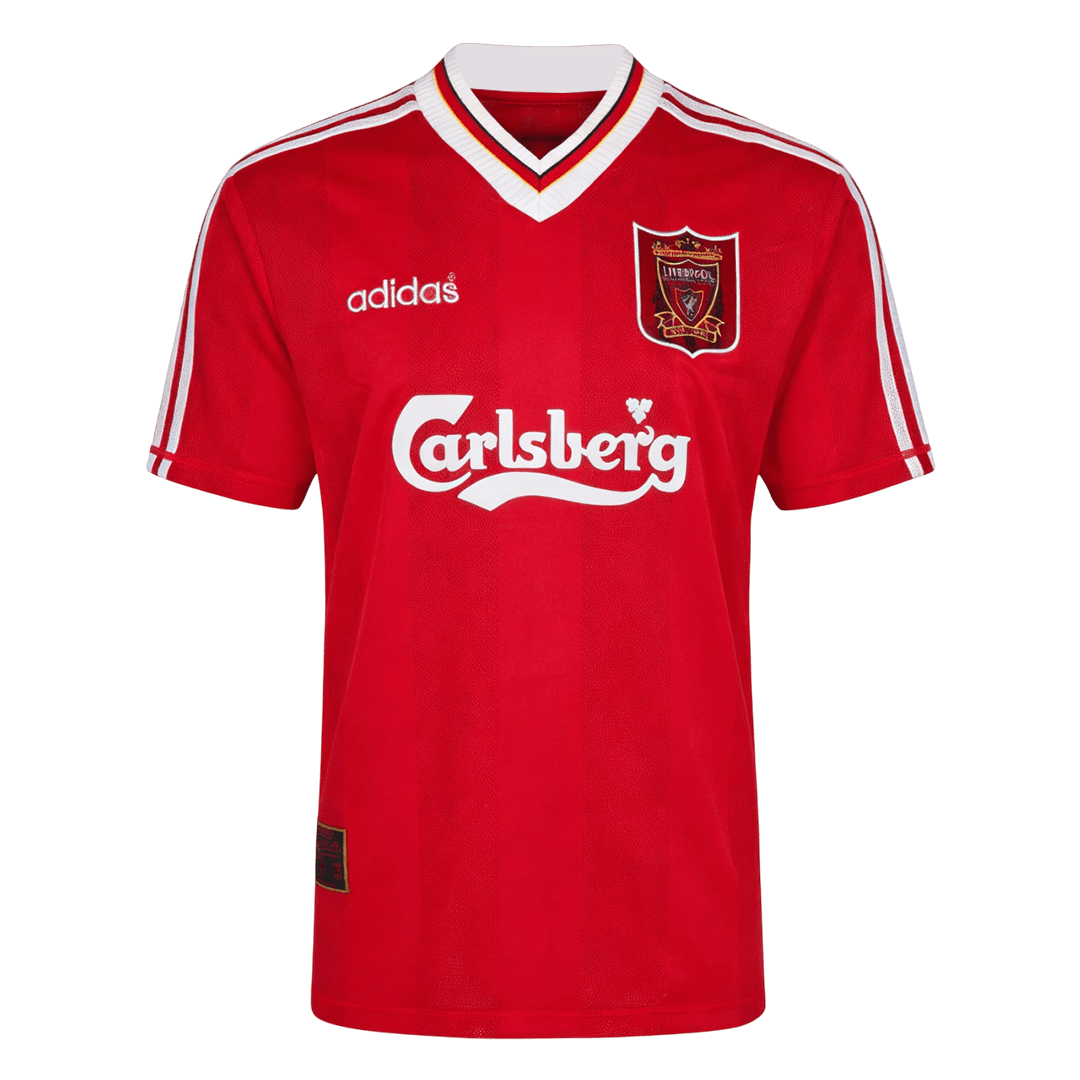 Retrô Liverpool Casa Camisa 1995/96 Vermelho