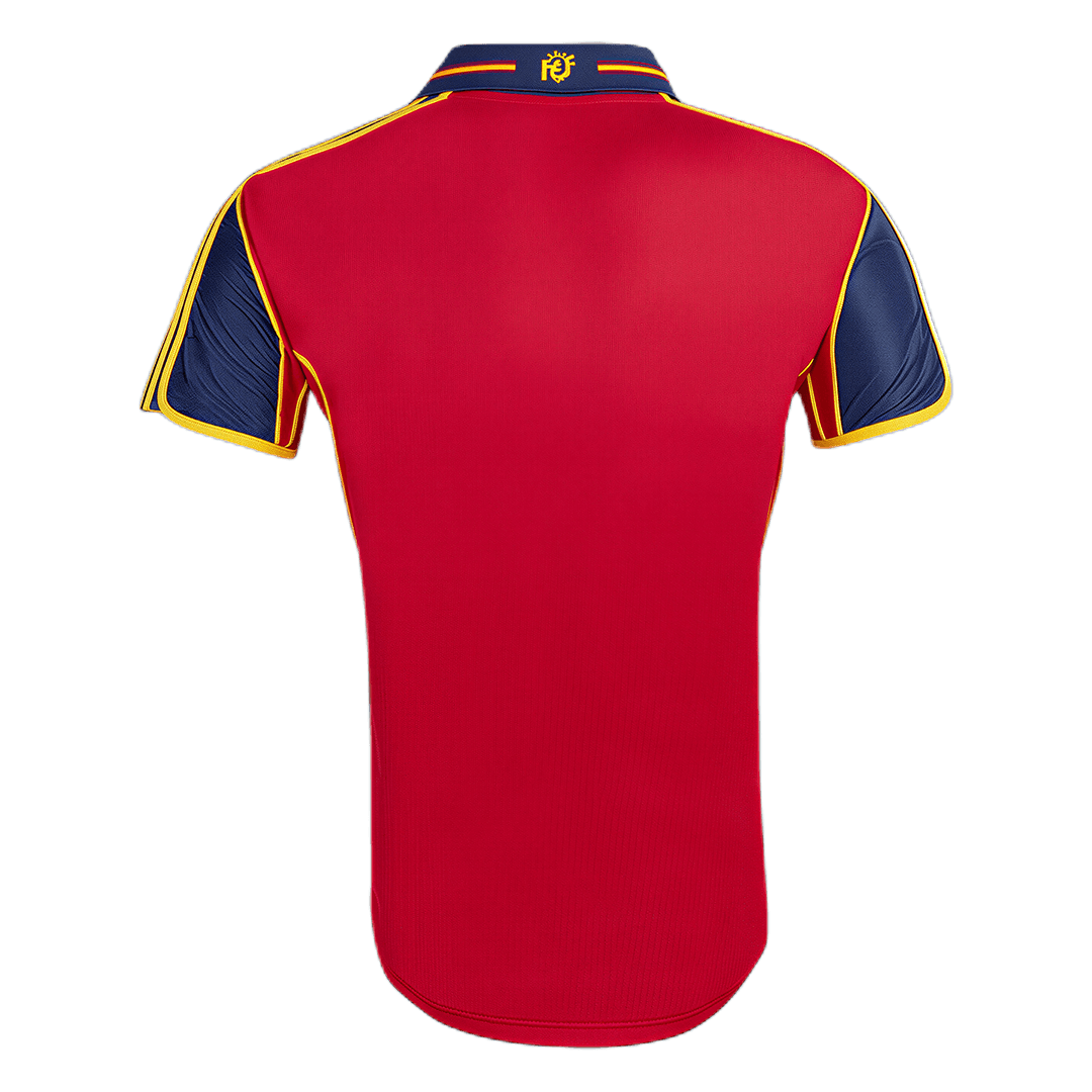 Retrô Espanha Casa Camisa 2000 Vermelho