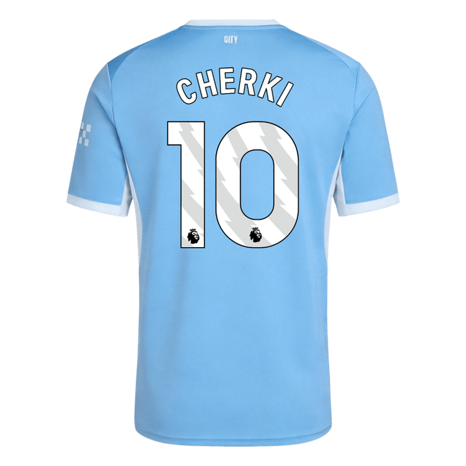 CHERKI #10 Manchester City Casa Camisa 2026/27 Azul