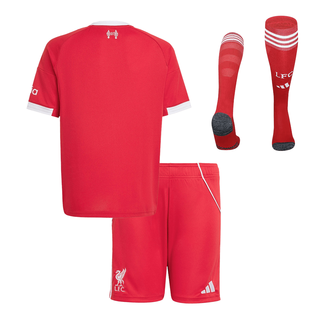 Liverpool Infantil
Casa Futebol Camisa Conjunto (Camisa+Shorts+Meias) 2025/26 Vermelho