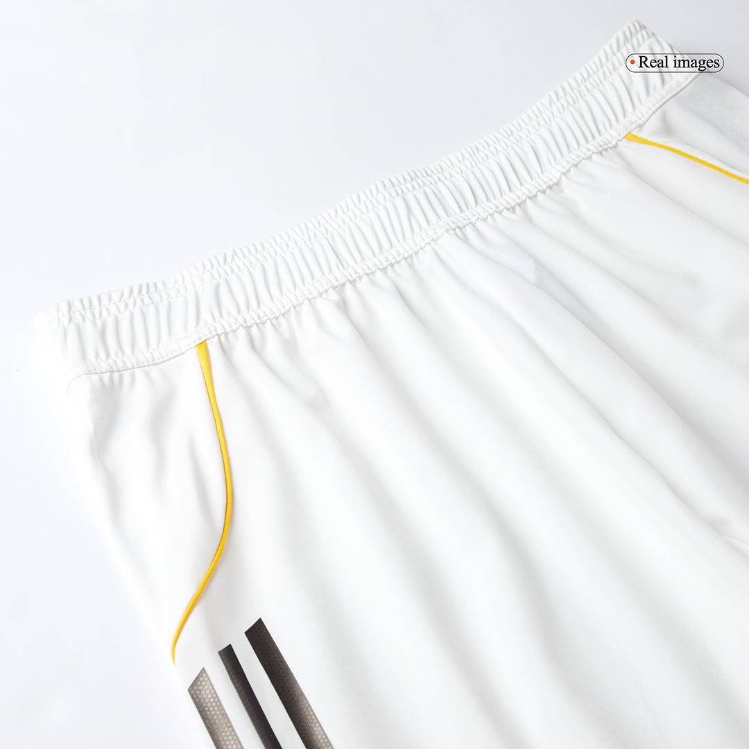 Autêntico Real Madrid Casa Futebol Camisas 2025/26 Branco