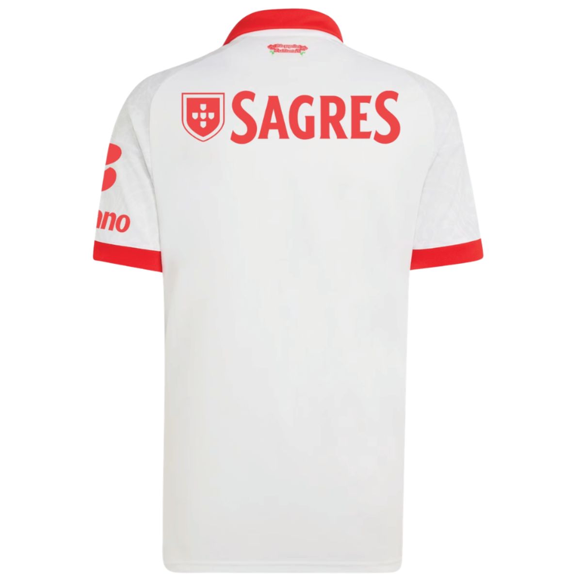Versão do Jogador Benfica Fora Futebol Camisas 2026/27 Branco