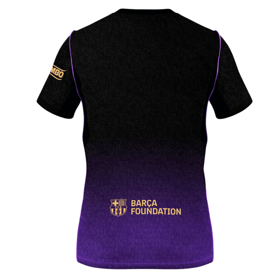 Versão do Jogador Barcelona Fora Futebol Camisas 2026/27