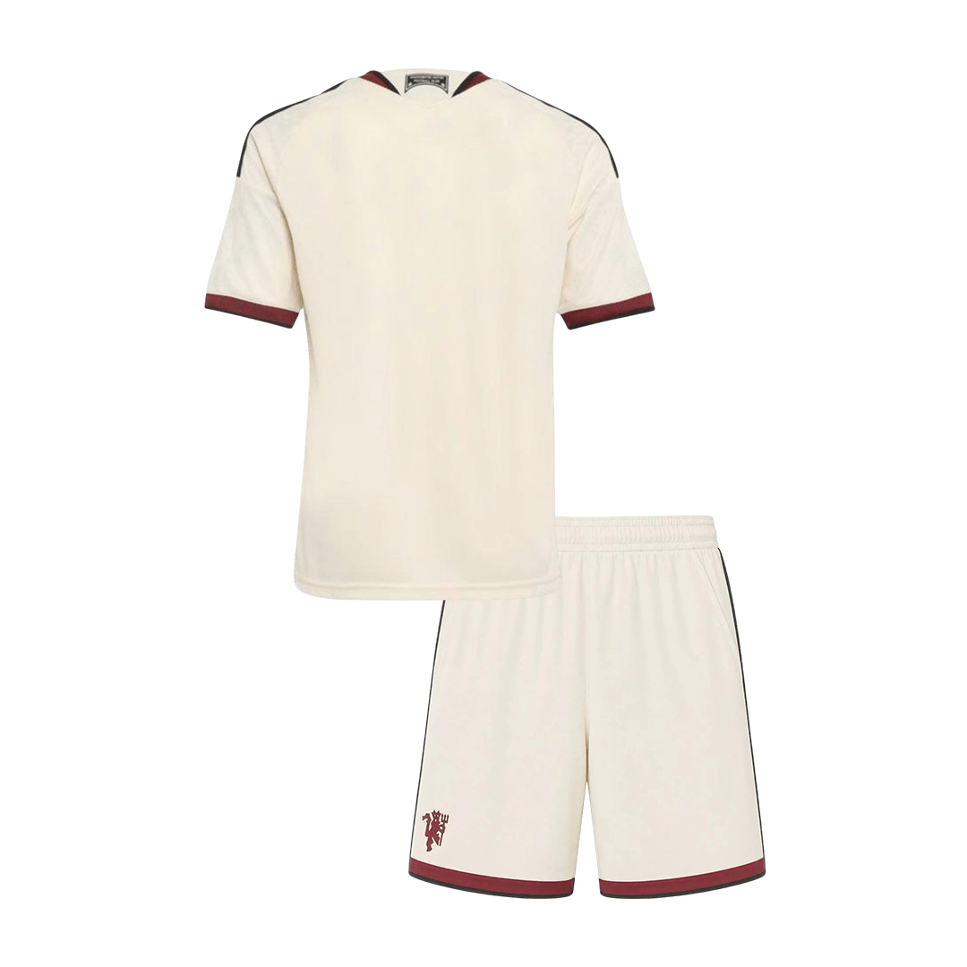 Manchester United Infantil
Terceira Futebol Camisa 2026/27 Branco