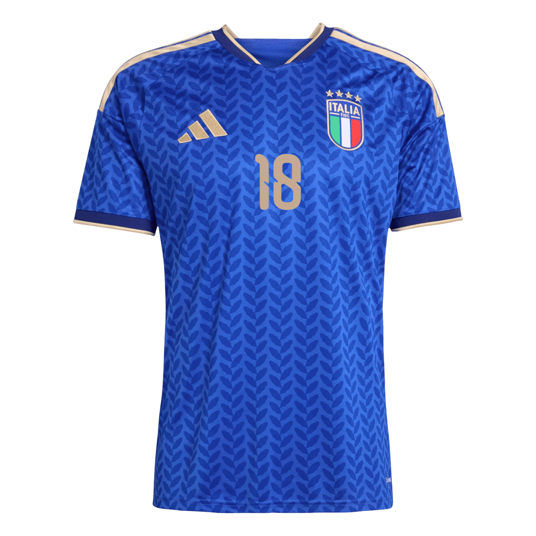 BARELLA #18 Italy Casa Camisa 2026 Azul