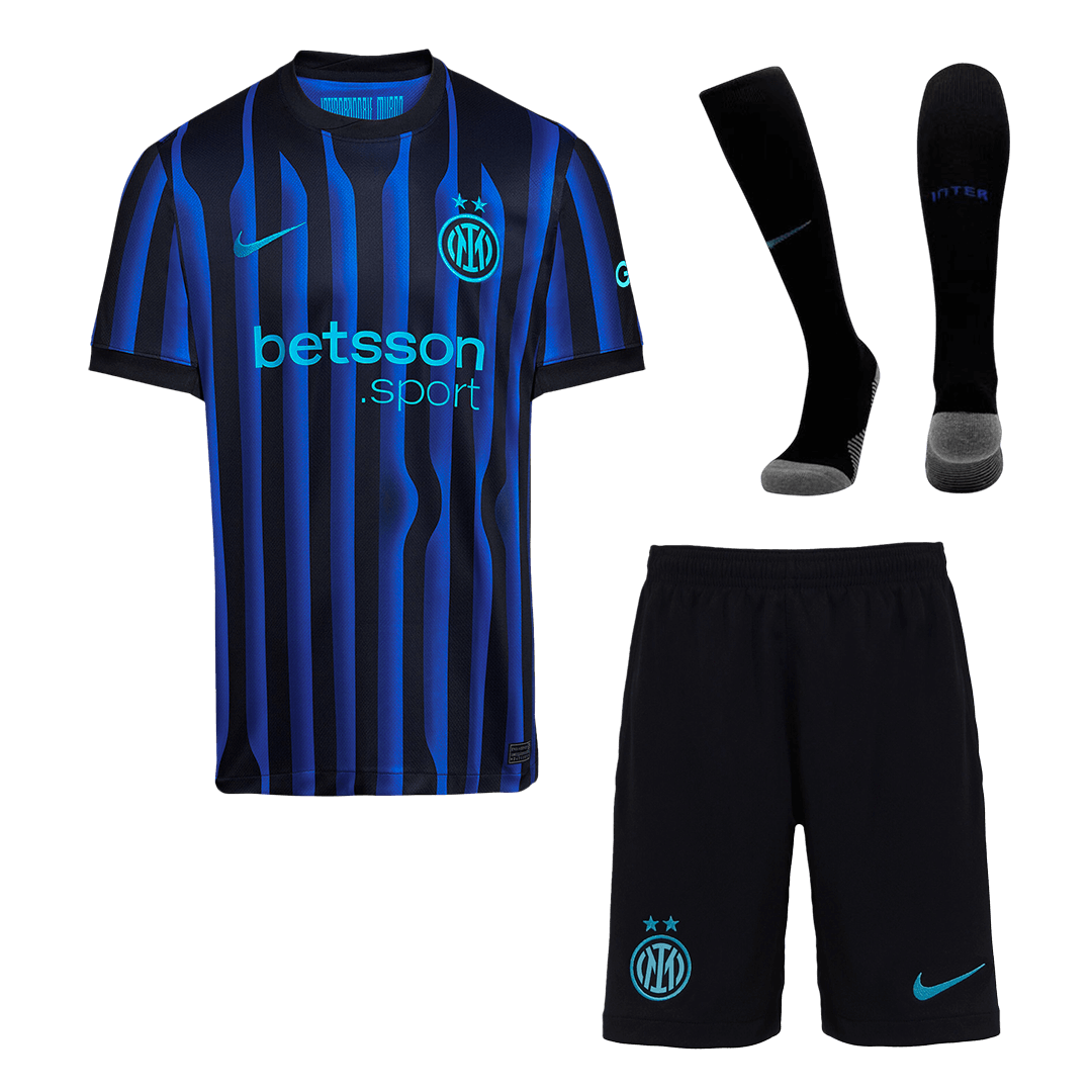 Inter Milan
Casa
Camisa
Conjunto (Camisa + Calções + Meias)
2025/26
