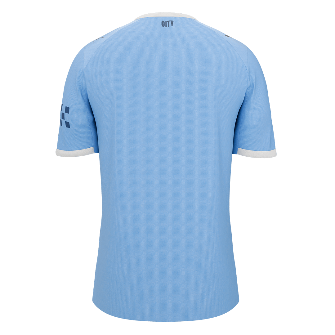 Manchester City Casa Camisa 2025/26 Azul