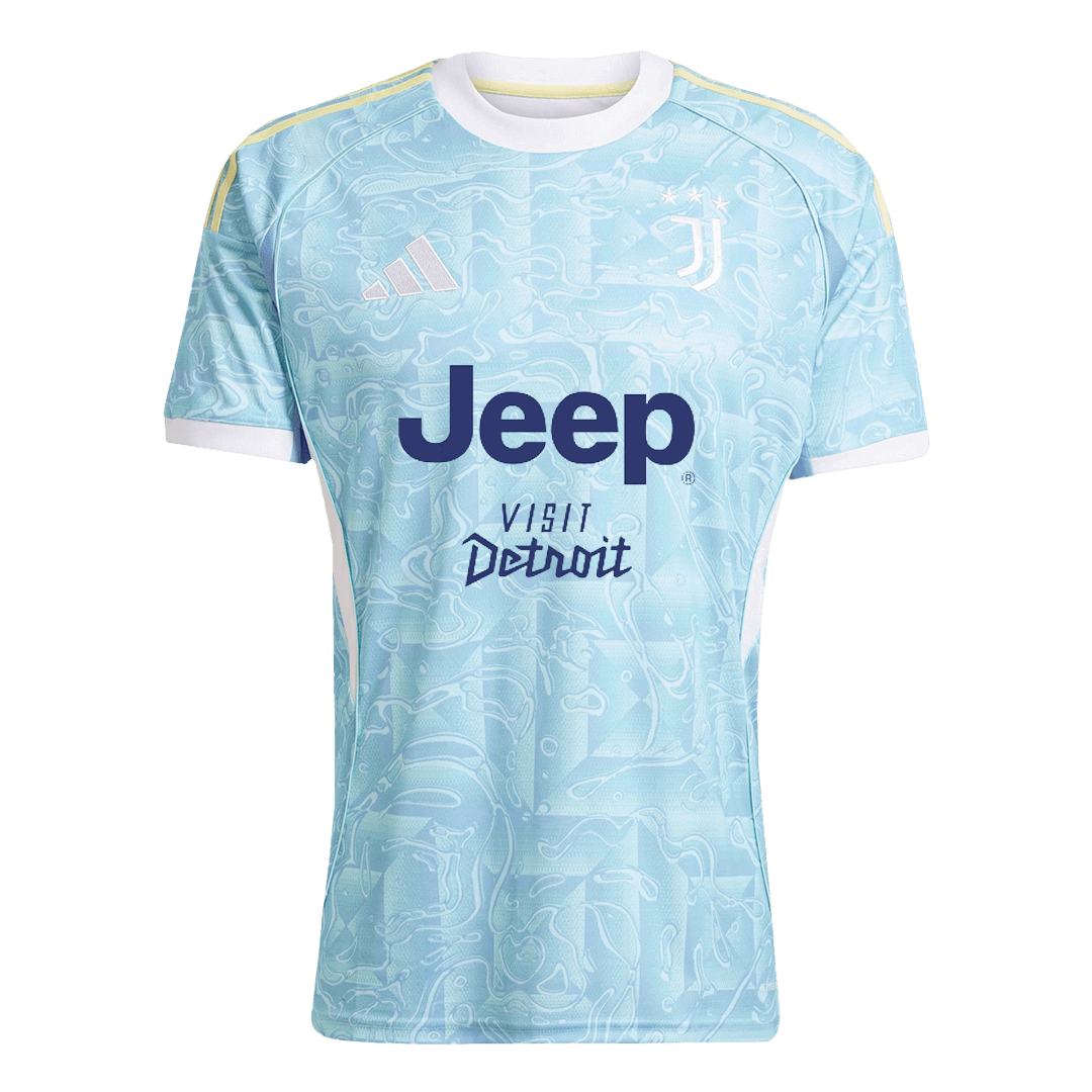 KALULU #15 Juventus Fora Camisa 2025/26 Azul