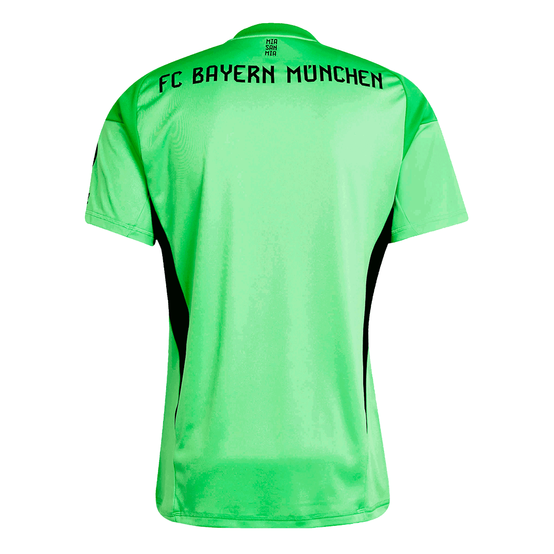 Bayern Munich
Goleiro
Camisas Infantis
Conjunto 2025/26
Verde