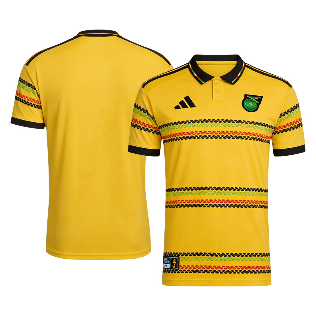Jamaica Casa Camisa Copa do Mundo 2026 Amarelo - camisola de futebol para adeptos em - imagem 8