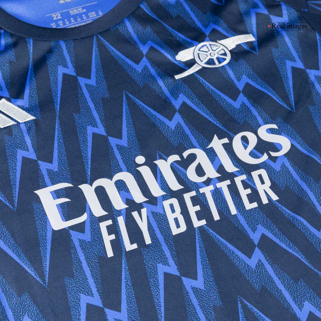 Arsenal
Fora
Camisas Infantis
Conjunto 2025/26
Azul