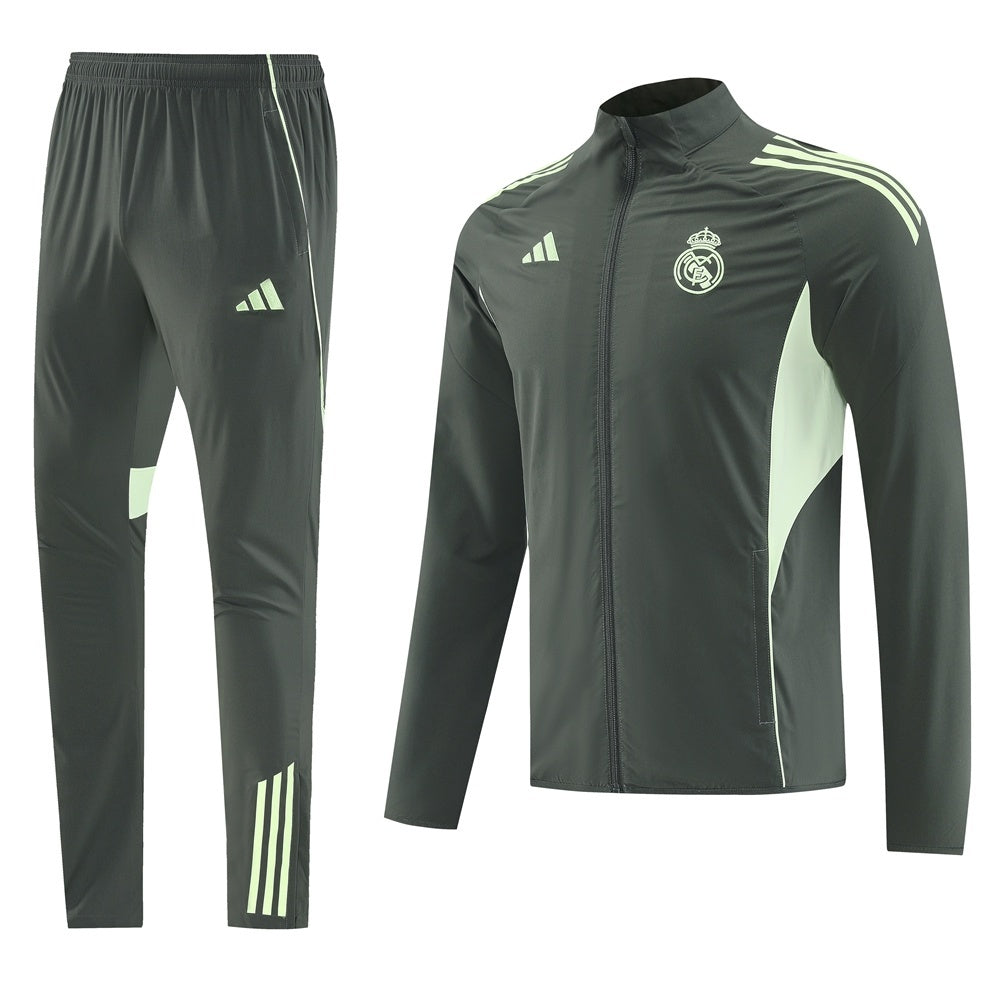 Real Madrid Treino Conjunto (Top+Calças) 2025/26 Verde