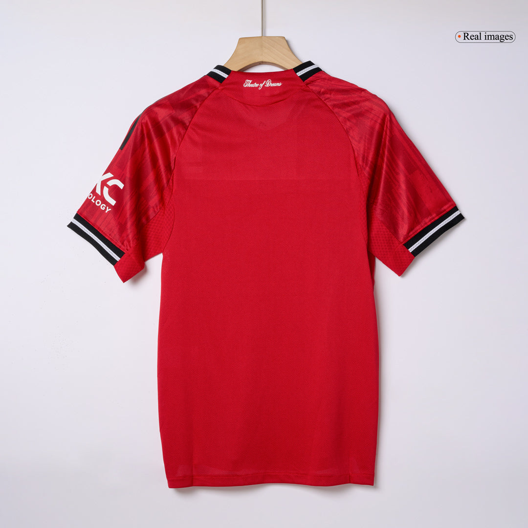 Autêntico ŠEŠKO #30 Manchester United Casa Camisa 2025/26 Vermelho