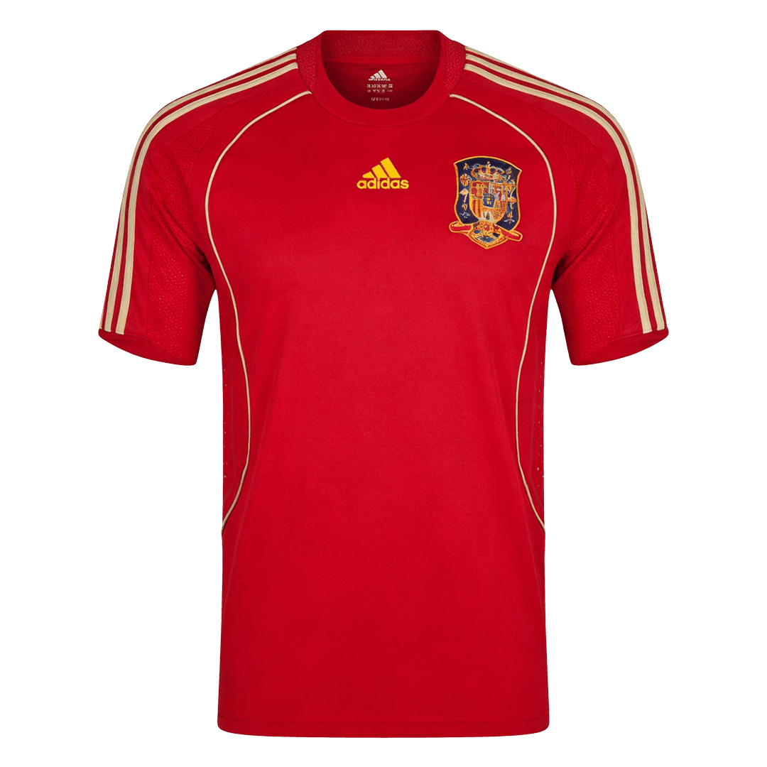 Retrô Espanha Casa Camisa 2008 Vermelho