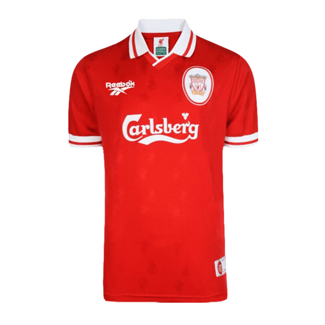 Camiseta de fútbol retro del Liverpool 1996/97