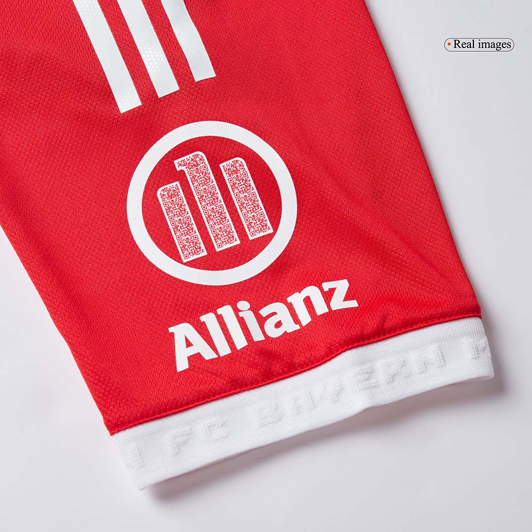 Autêntico UPAMECANO #2 Bayern Munich Casa Futebol Camisas 2025/26 Vermelho