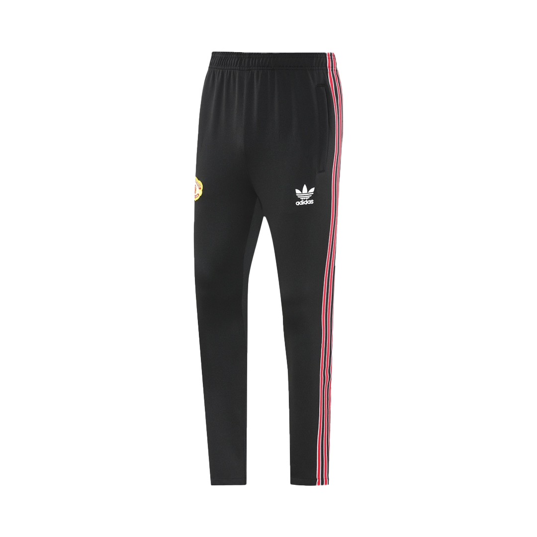 Manchester United Treino Jaqueta Conjunto (Jaqueta + Calças) 2025/26 Vermelho&Preto