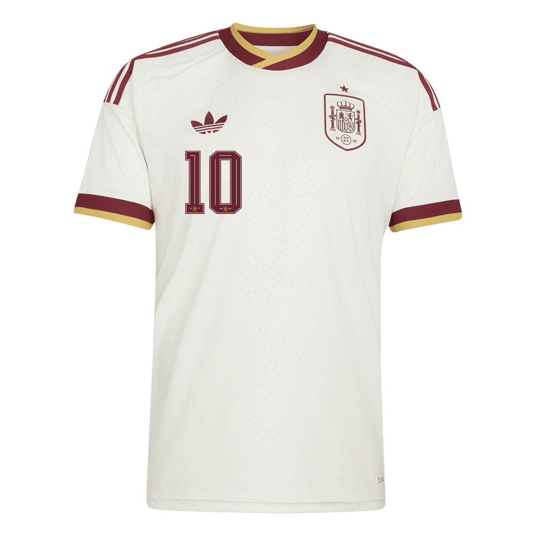OLMO #10 Spain Fora Copa do Mundo Camisa 2026 Branco