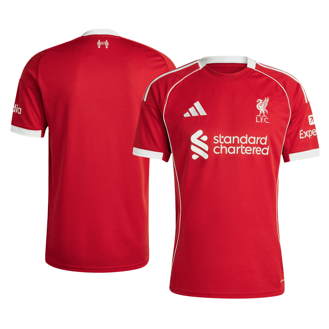 Liverpool Casa Camisa 2025/26 Vermelho
